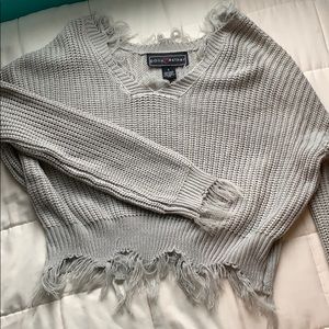 Rue 21 Cropped Knit Sweater